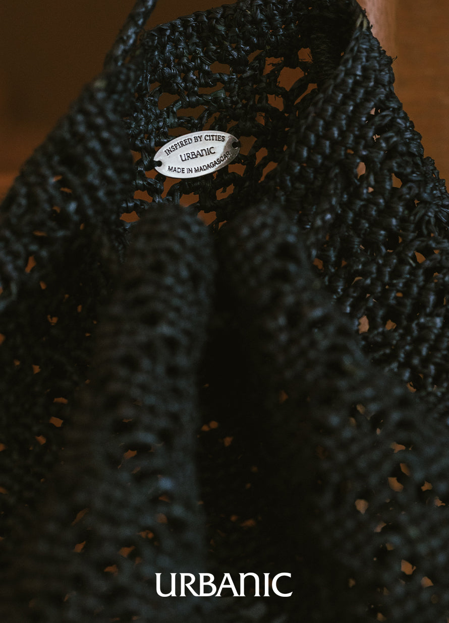 Raffia Sack Bag