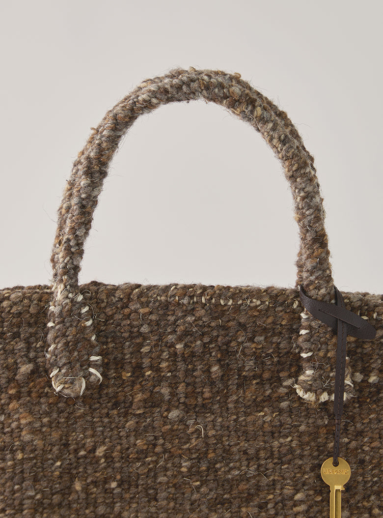 Sisal Wool Basket Bag