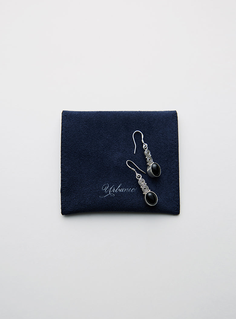 Urbanic onyx earrings