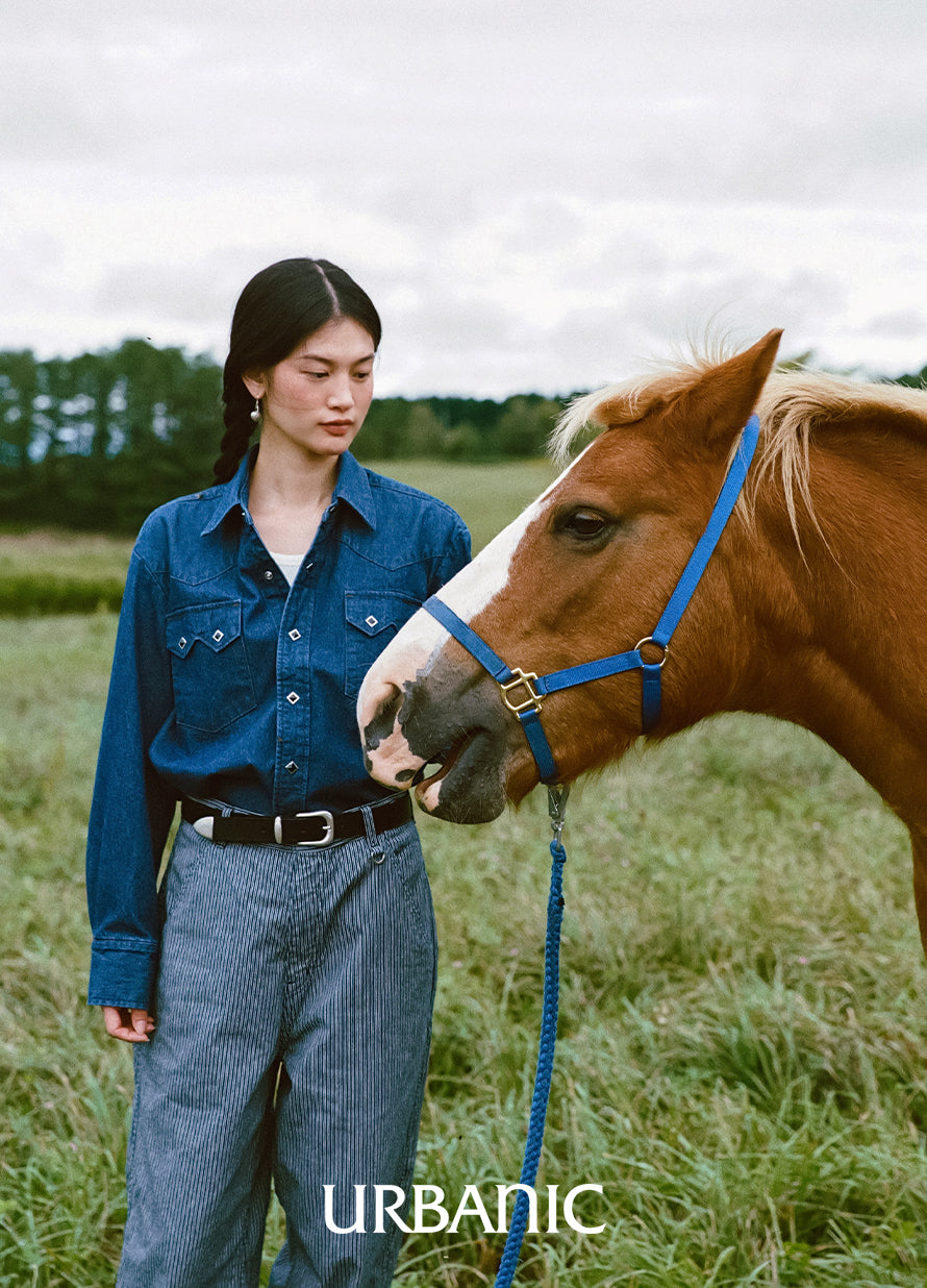 western-inspired look