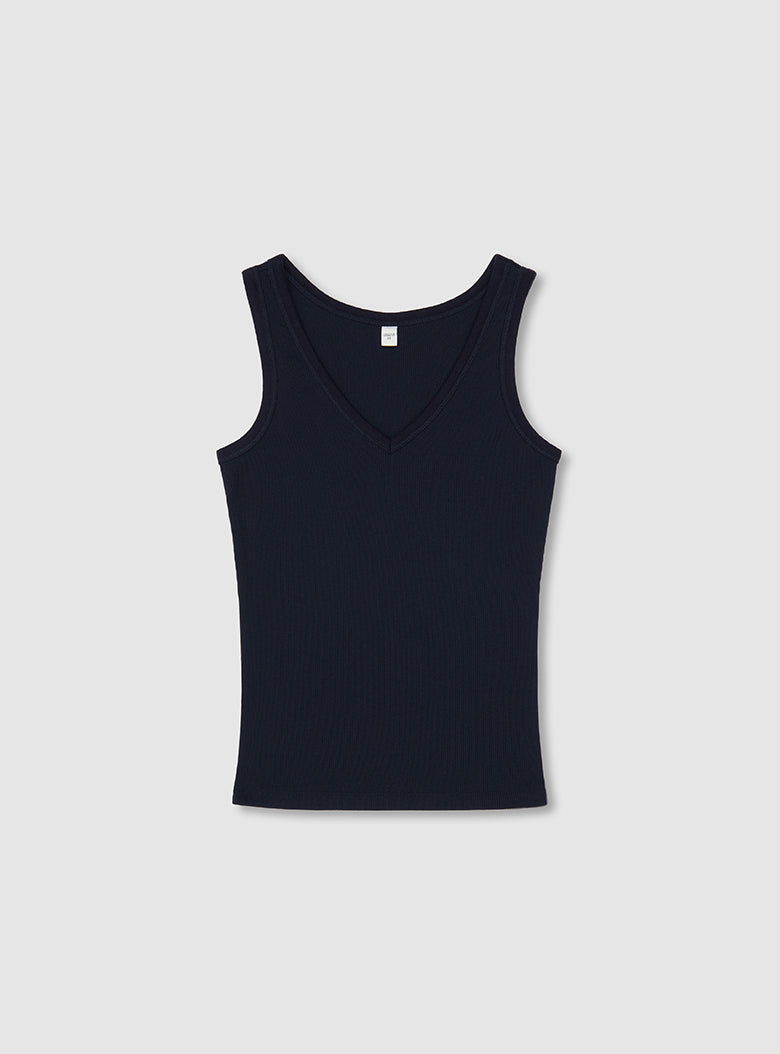 V-neck Sleeveless