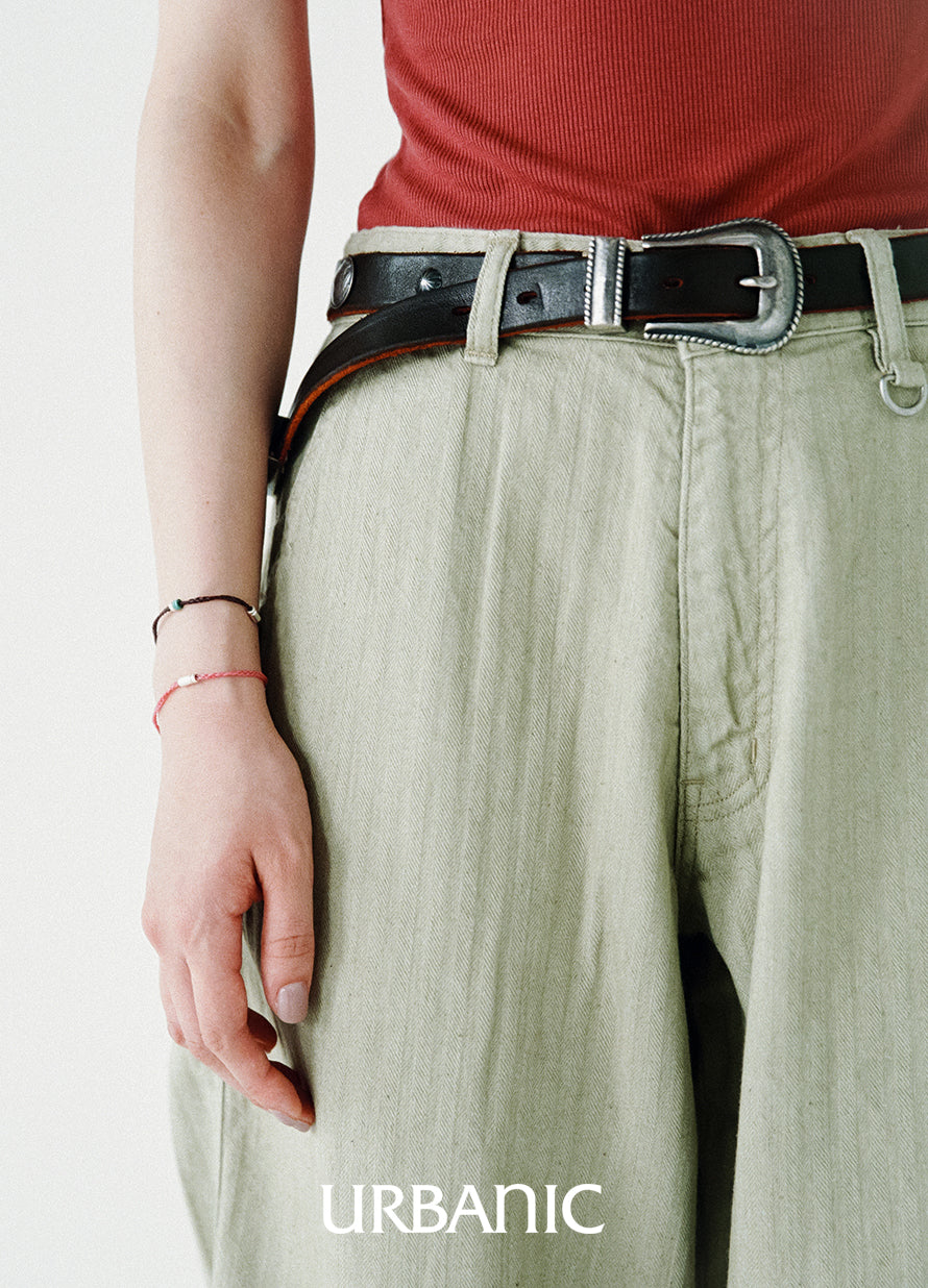 Urbanic exclusive bracelet with silver details and tube-shaped beads