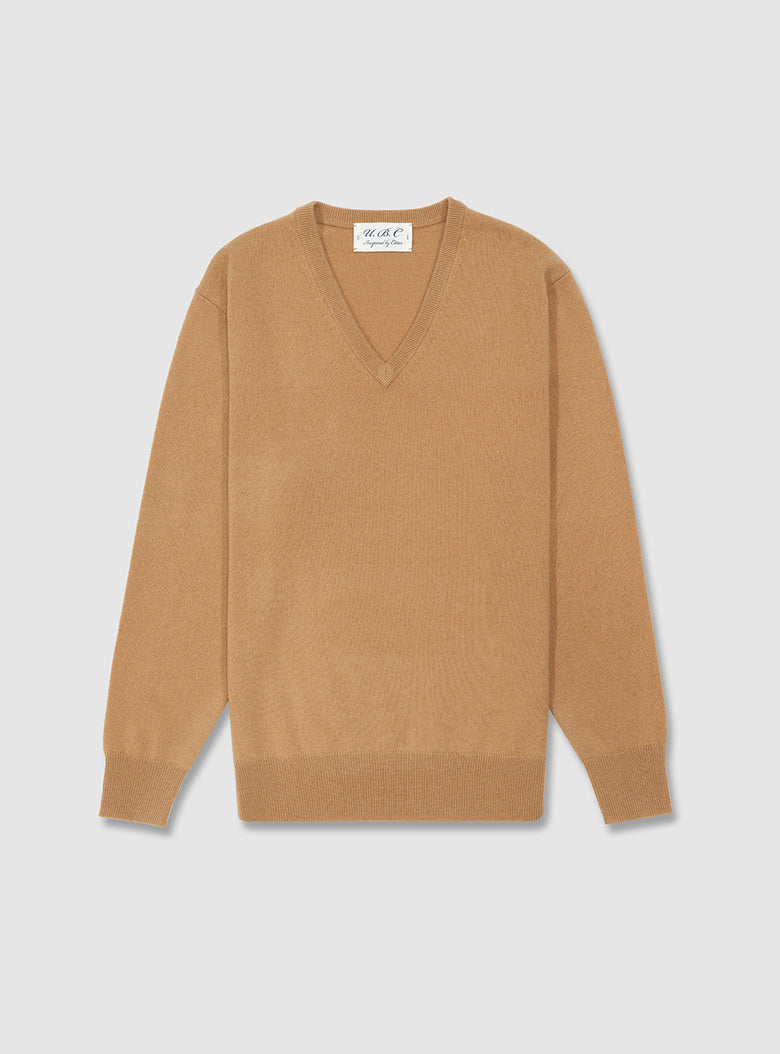 Boutique Cashmere V-neck Knit