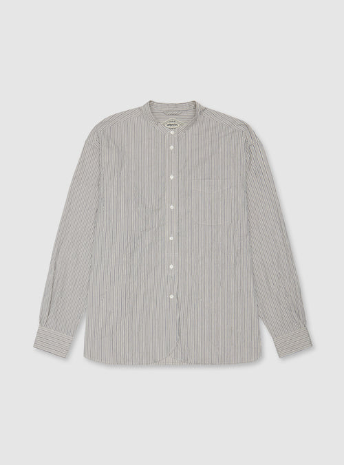 Crease Stripe Band Shirt