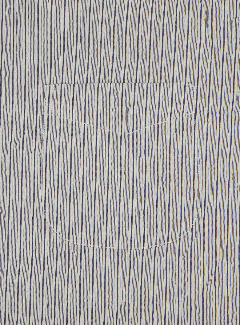 Crease Stripe Band Shirt