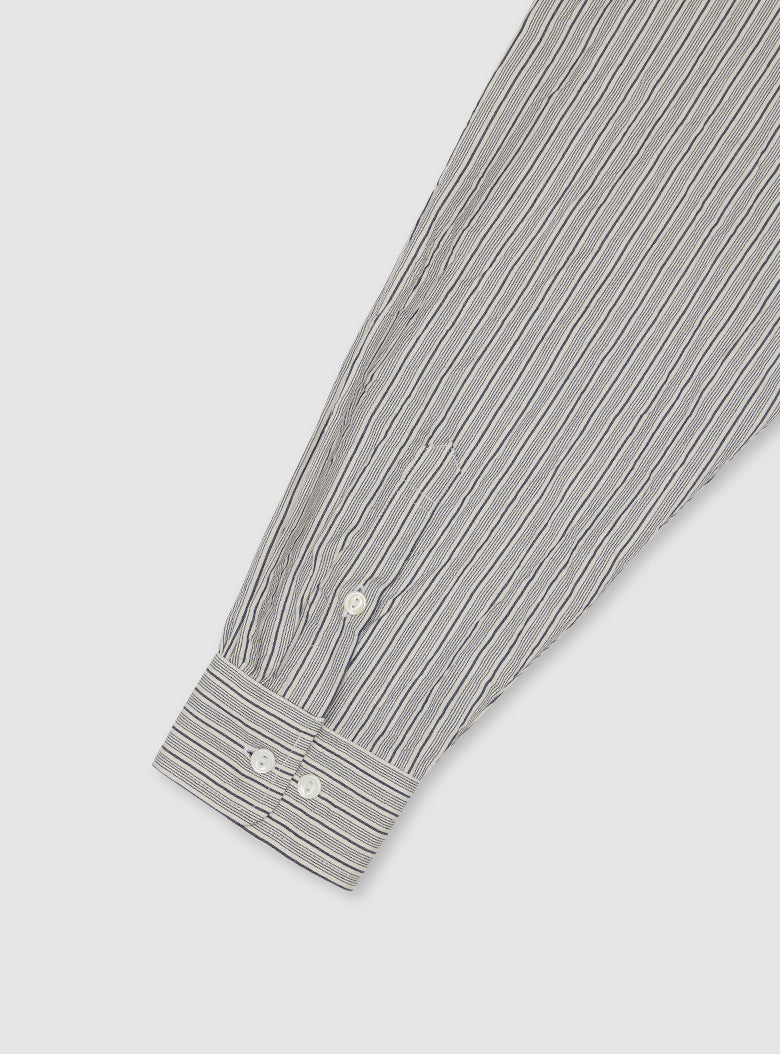 Crease Stripe Band Shirt