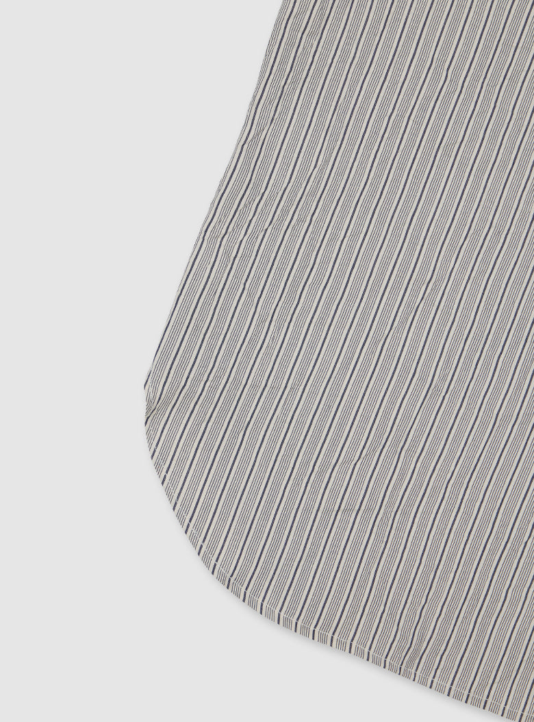 Crease Stripe Band Shirt