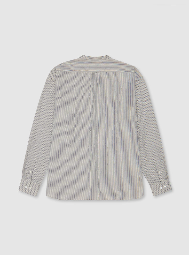 Crease Stripe Band Shirt