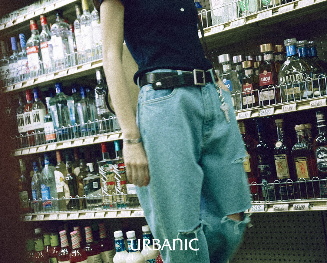 Destroyed Denim Pants