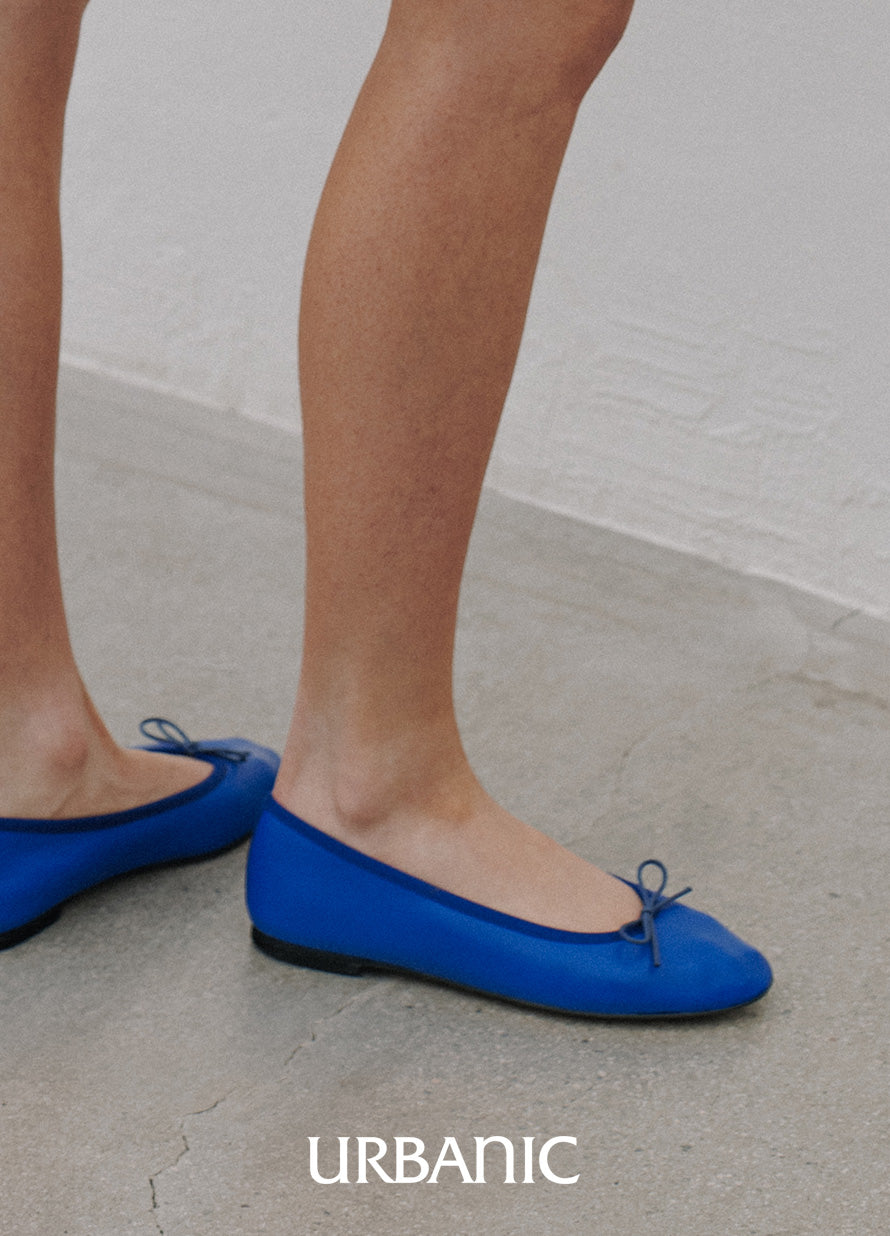 Ecole Ballet Flat (Blue)
