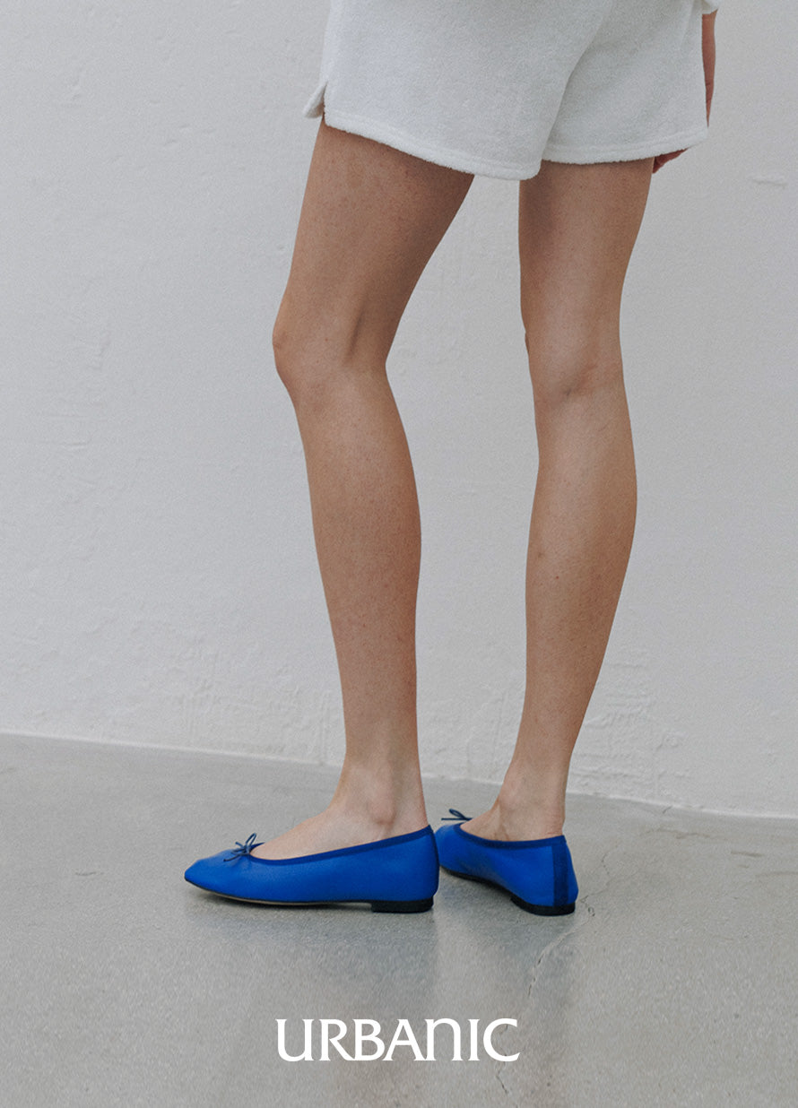 Ecole Ballet Flat (Blue)