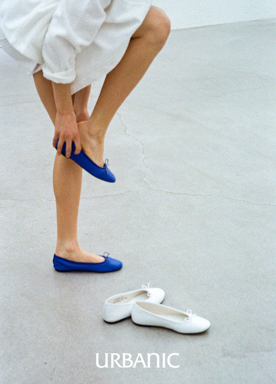 Ecole Ballet Flat (Blue)