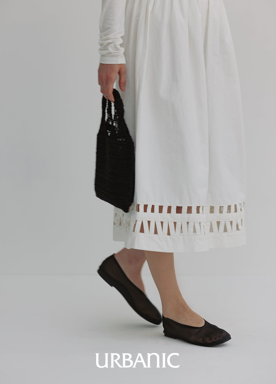 Glitter Hand Knitted Bag (Black)