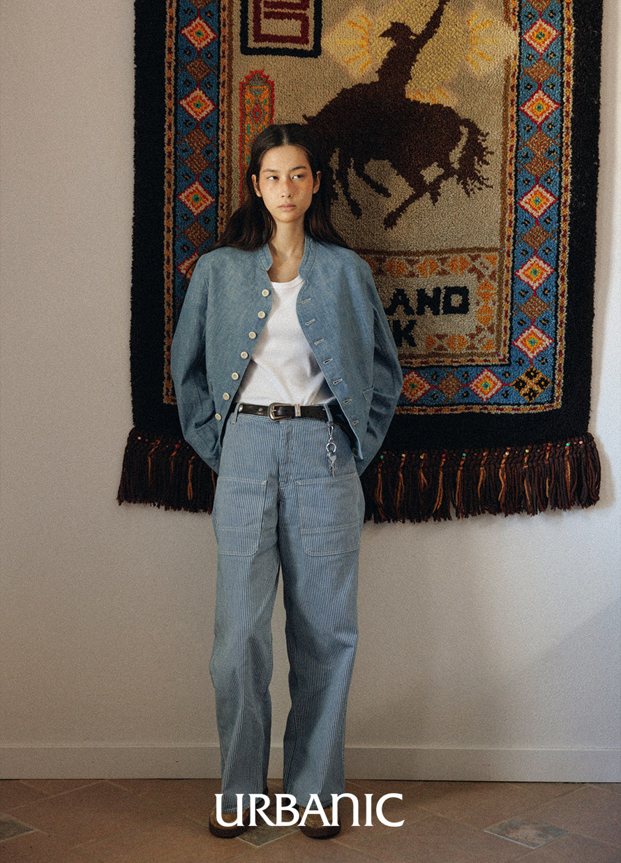 Hickory Denim Pants
