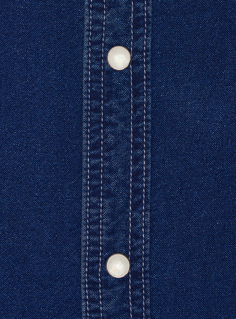 Indigo Western Shirt