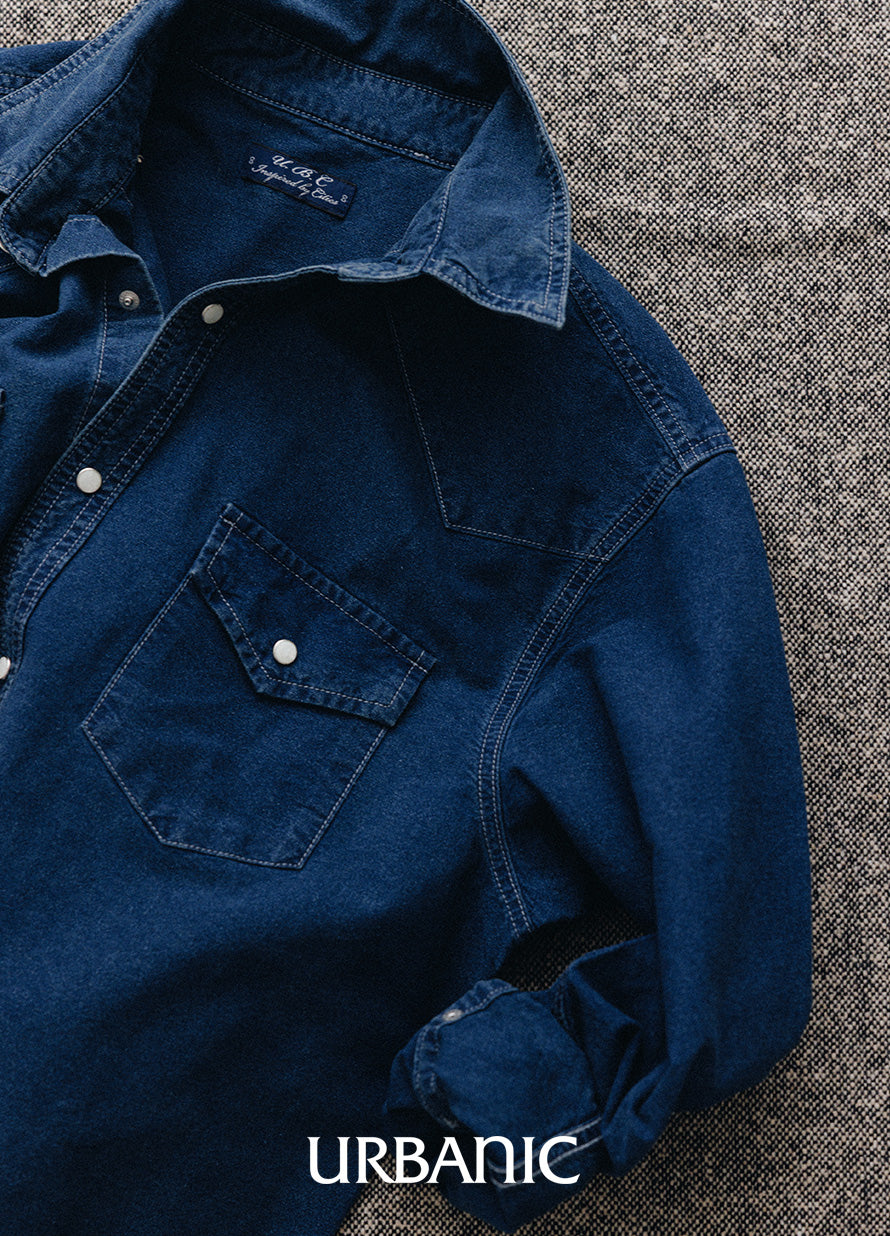 Indigo Western Shirt