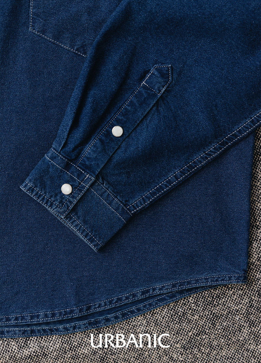 Indigo Western Shirt