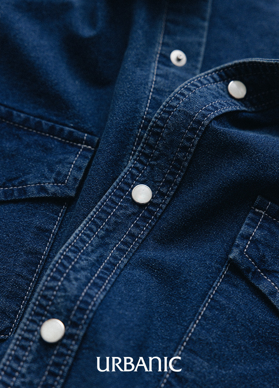 Indigo Western Shirt