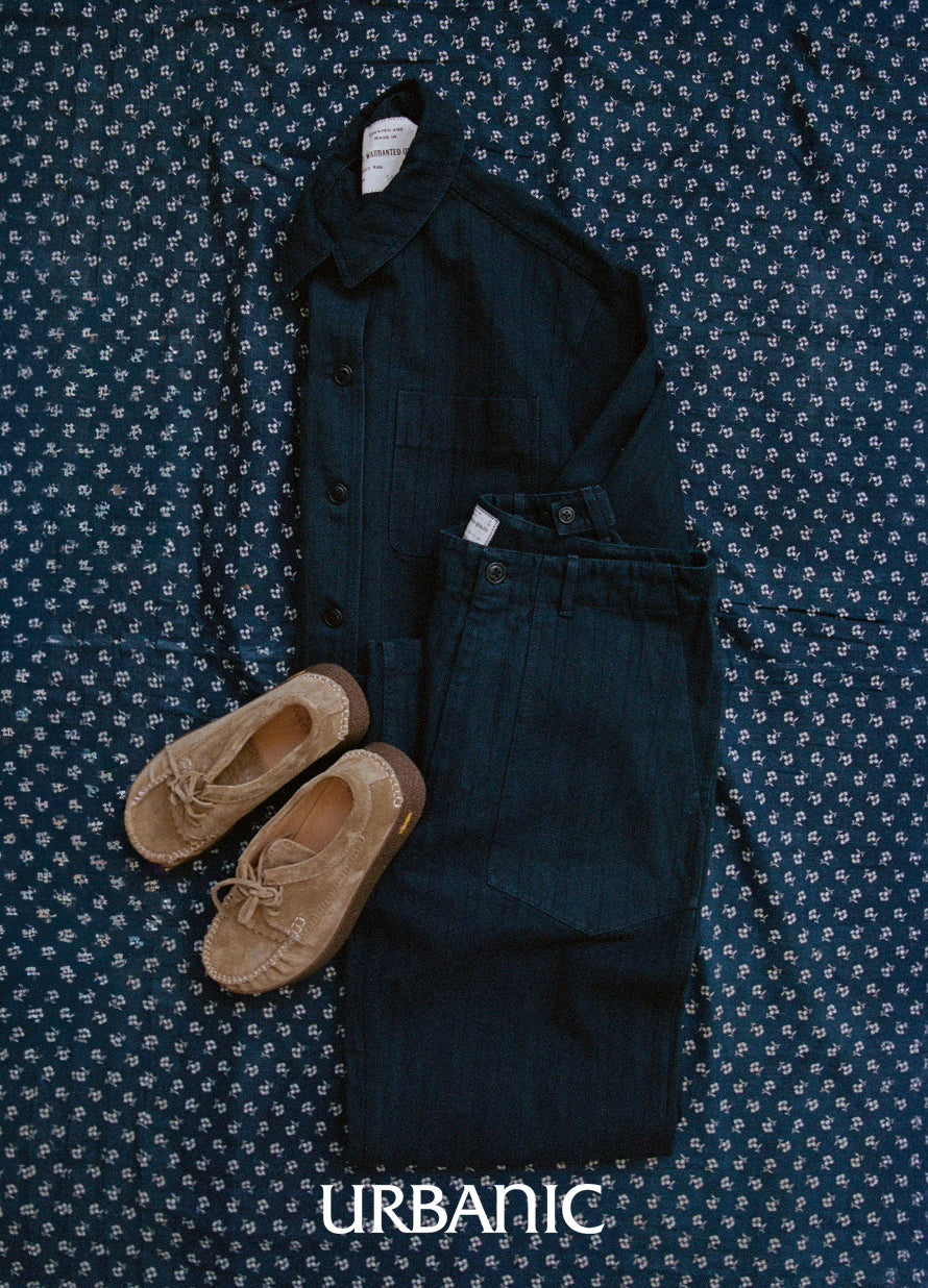 Indigo Work Jacket