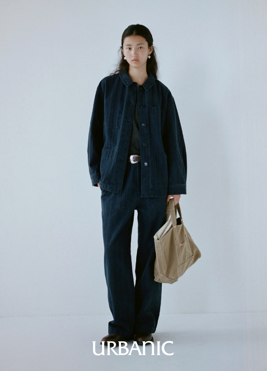 Indigo Work Jacket