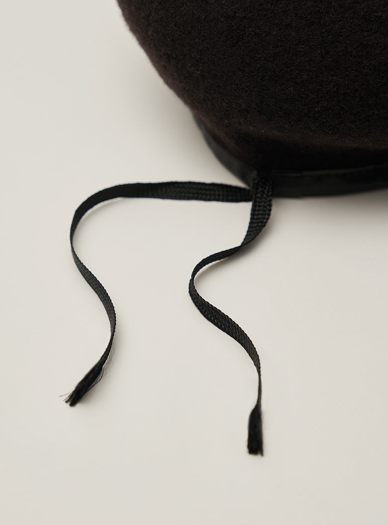 Leather Beret