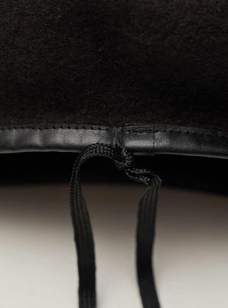 Leather Beret