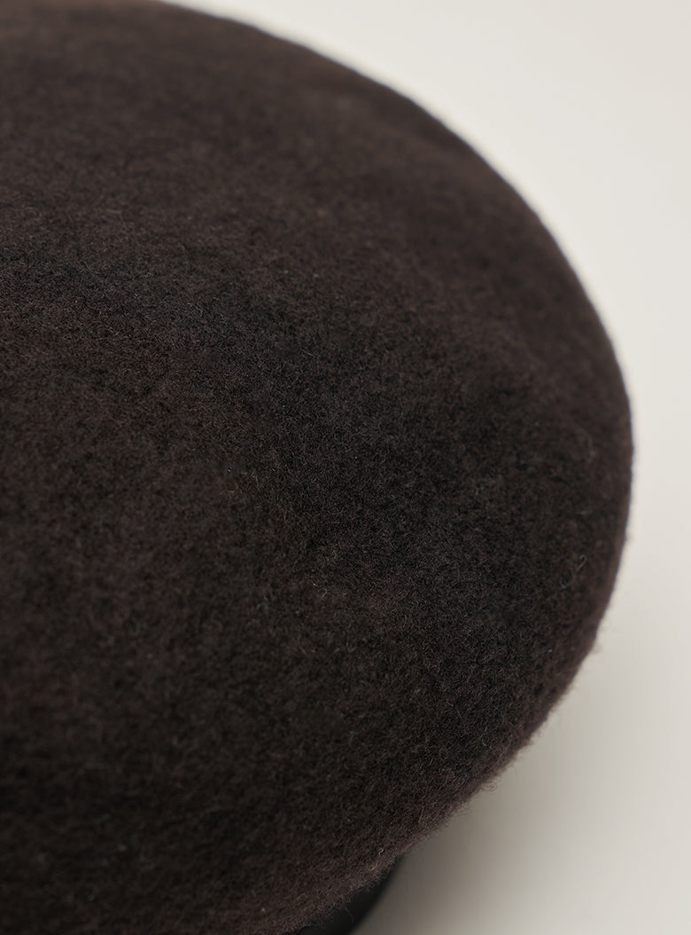 Leather Beret