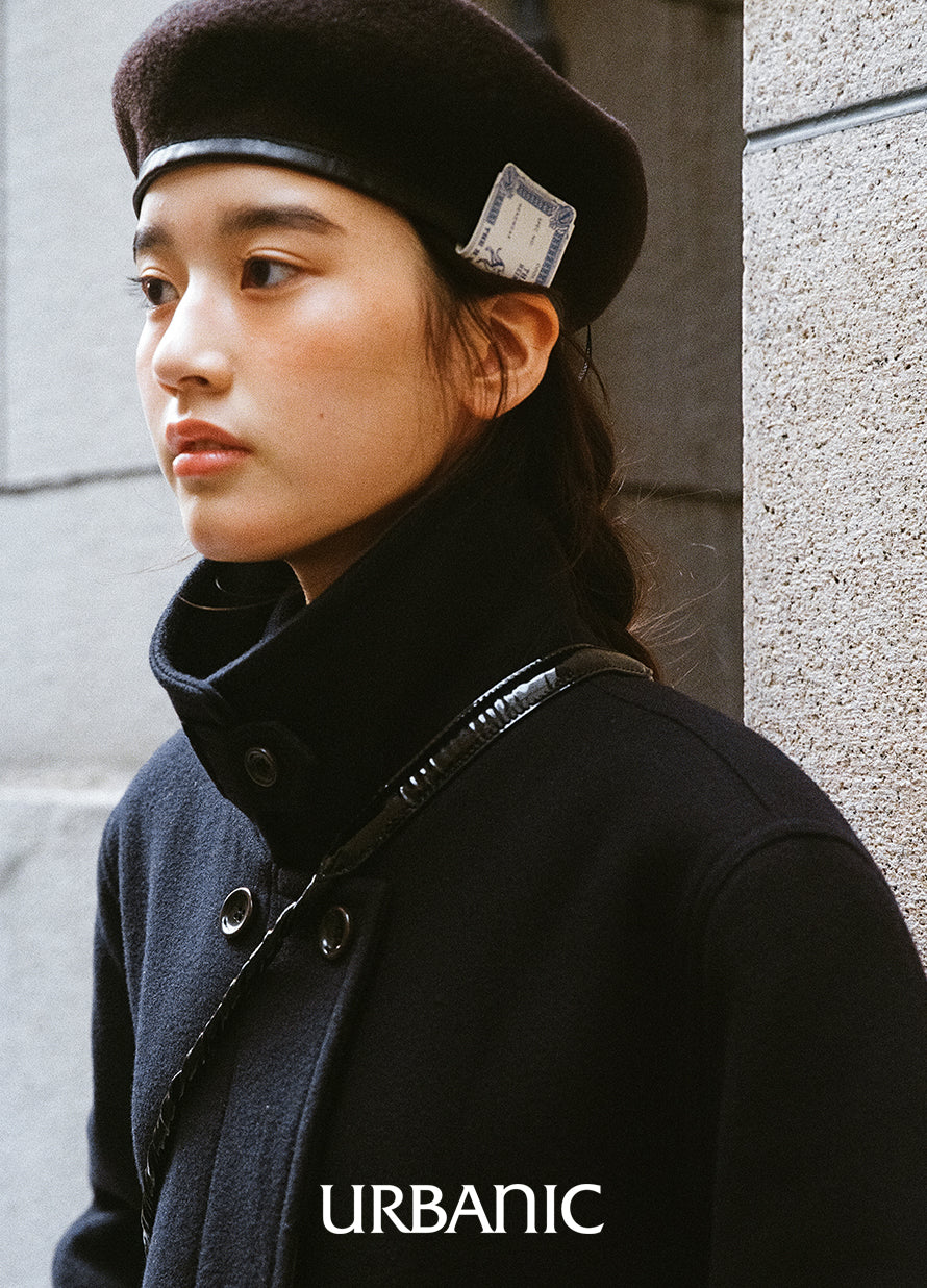 Leather Beret
