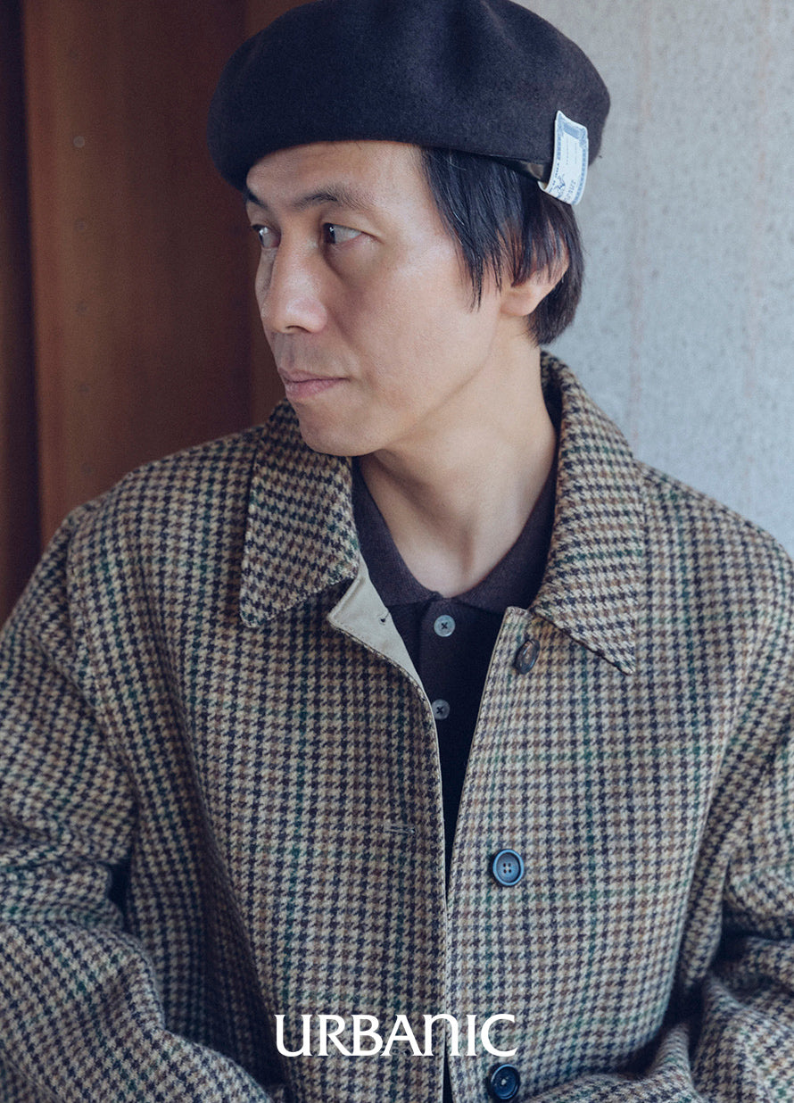 Leather Beret