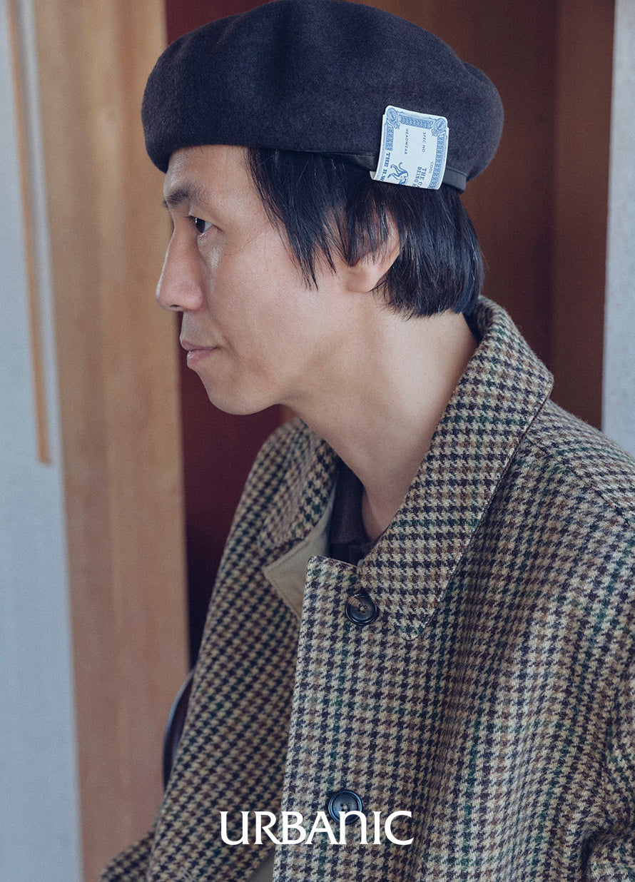 Leather Beret