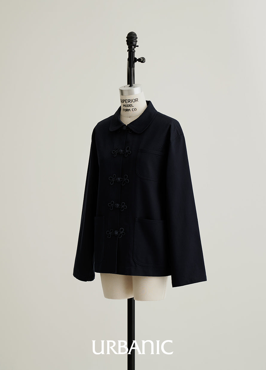 Mandarin Cotton Jacket