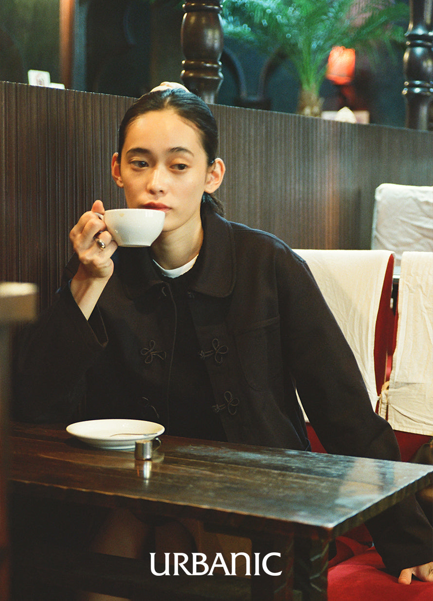Mandarin Cotton Jacket