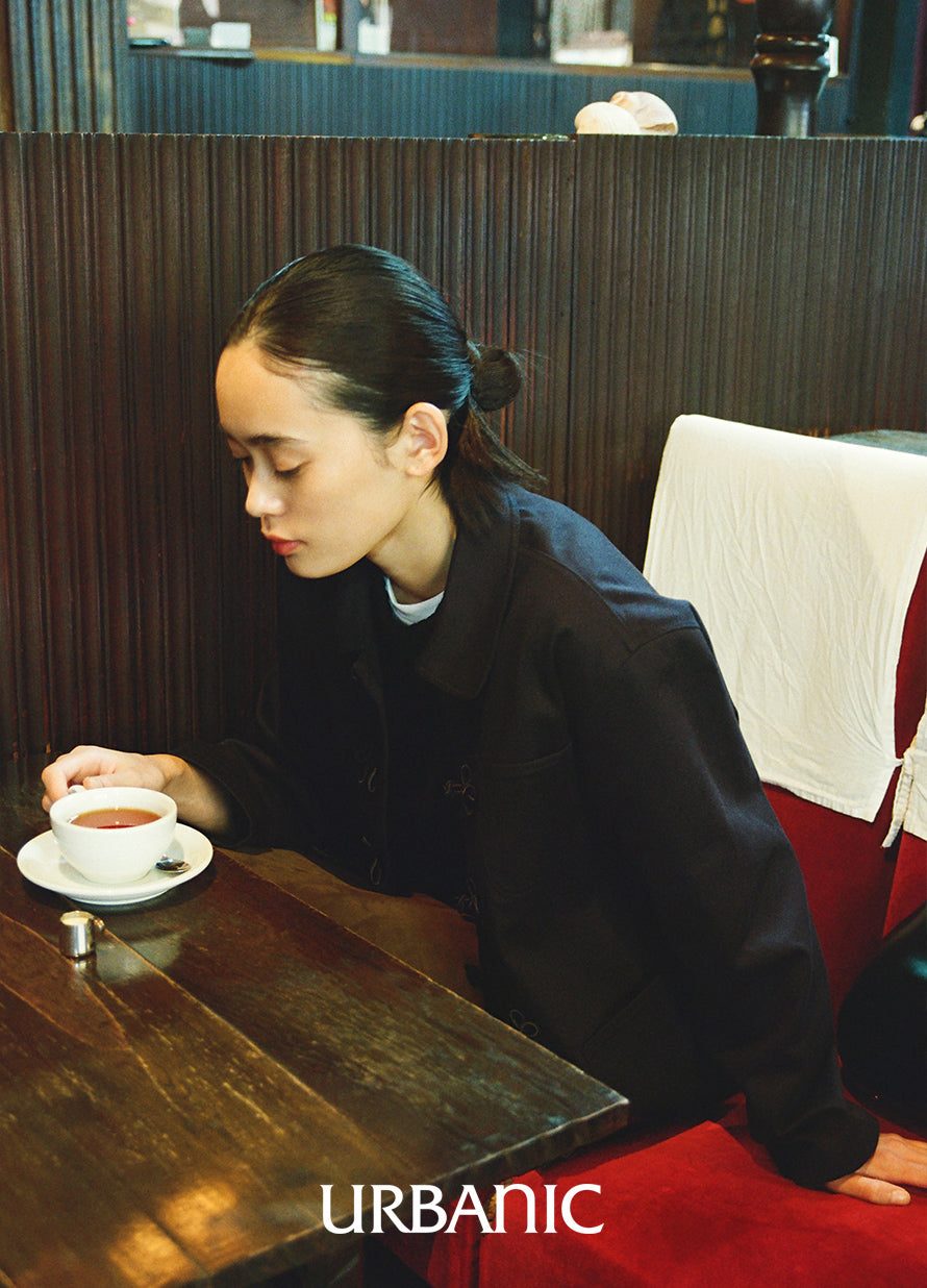 Mandarin Cotton Jacket