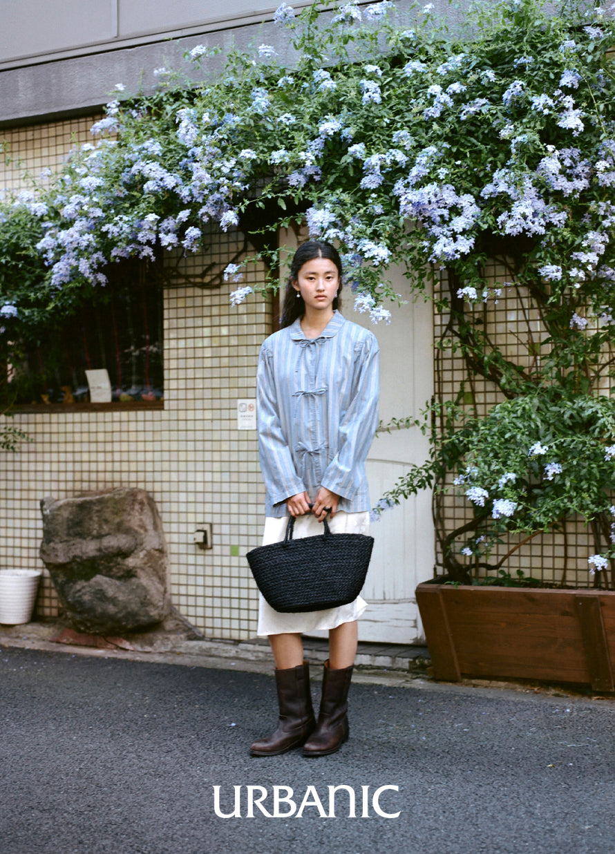 Raffia Tote Bag