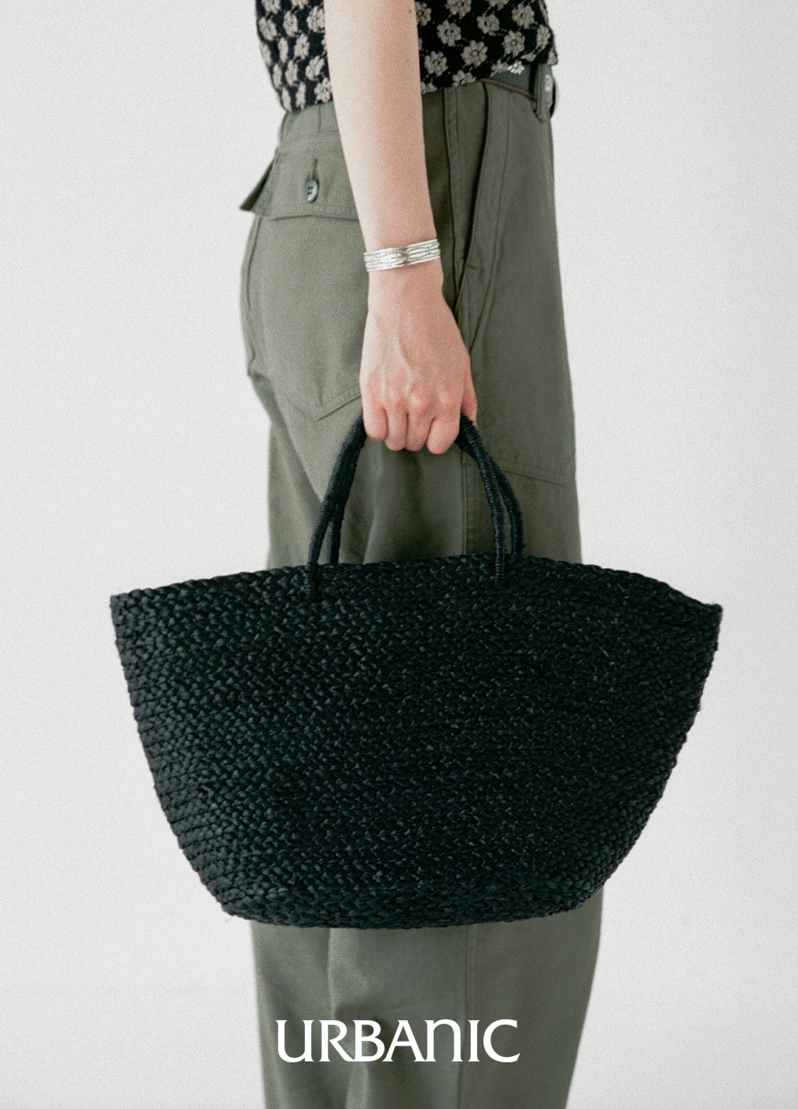 Raffia Tote Bag