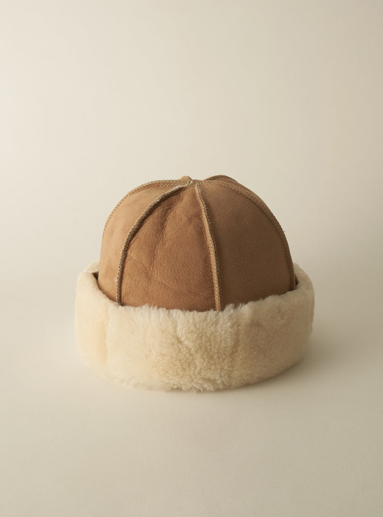 Shearling Retro Hat