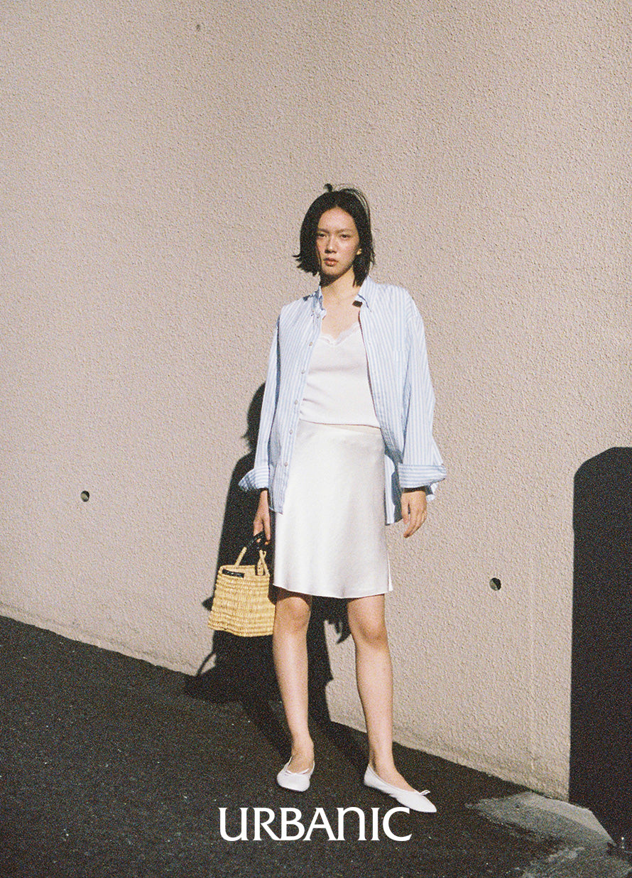 Sylvie Satin Skirt