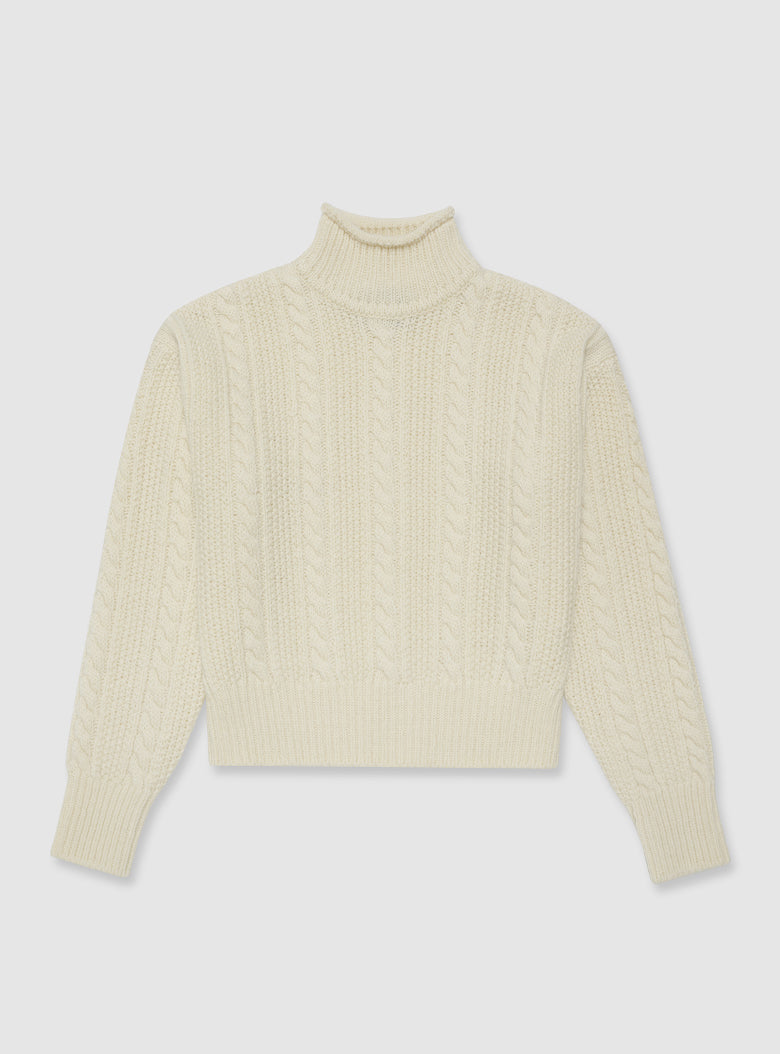 Tricot Turtleneck Knit