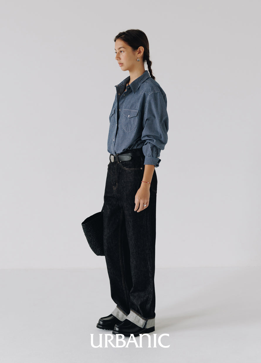 Western Gingham Shirt