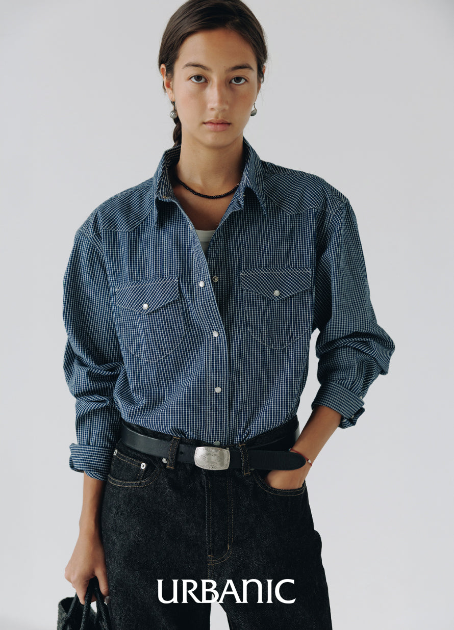 Western Gingham Shirt