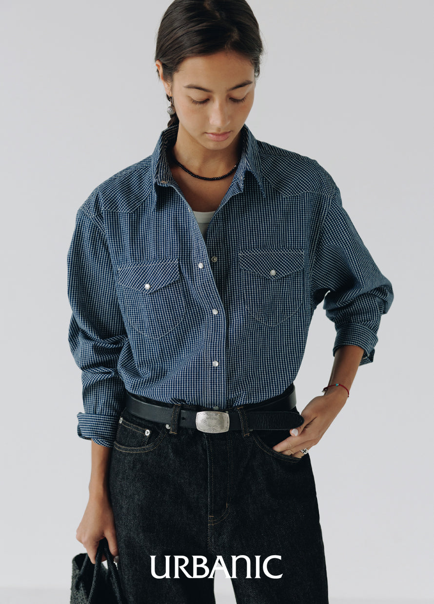 Casual layering shirt for transitional seasons