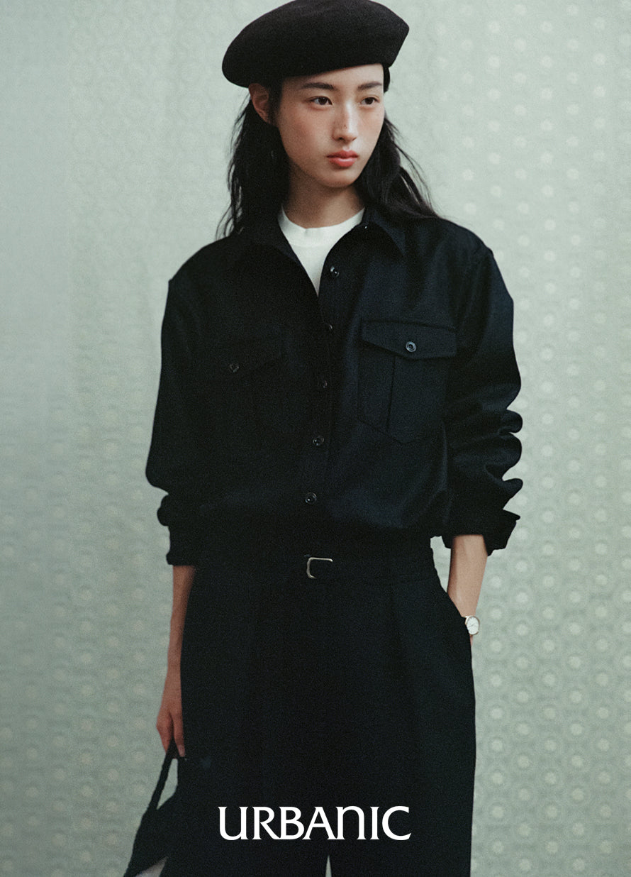 Vintage-style shirt based on Chief Petty Officer uniforms